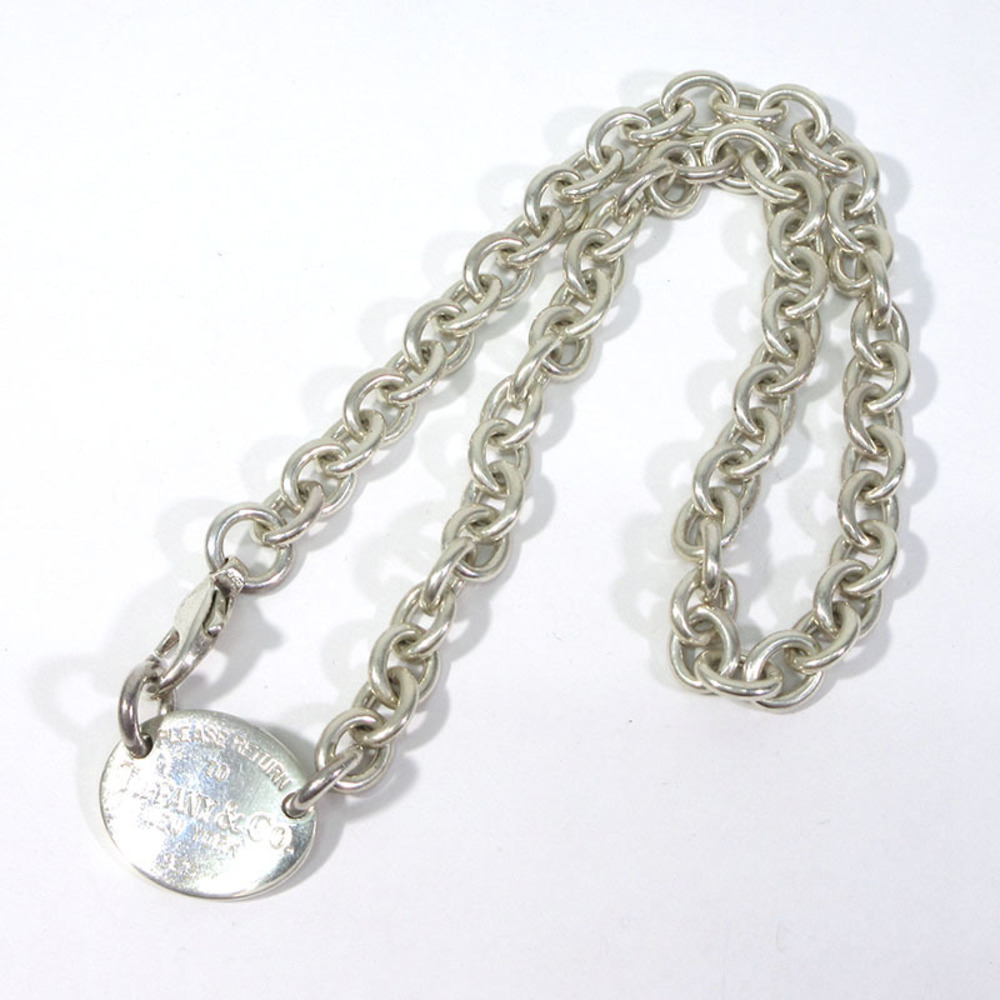Tiffany Tiffany Return To Tiffany Tiffany Oval Necklace Choker Silver